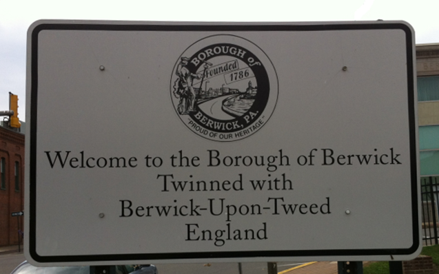Welcome to the Borough of Berwick Twinned with Bewick-Upon-Tweed England